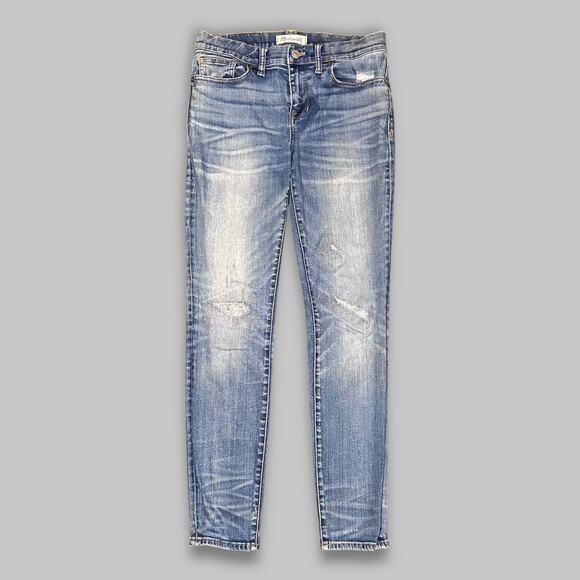 Madewell Denim - Madewell Skinny Skinny Distressed Blue Jeans Women’s Size 27